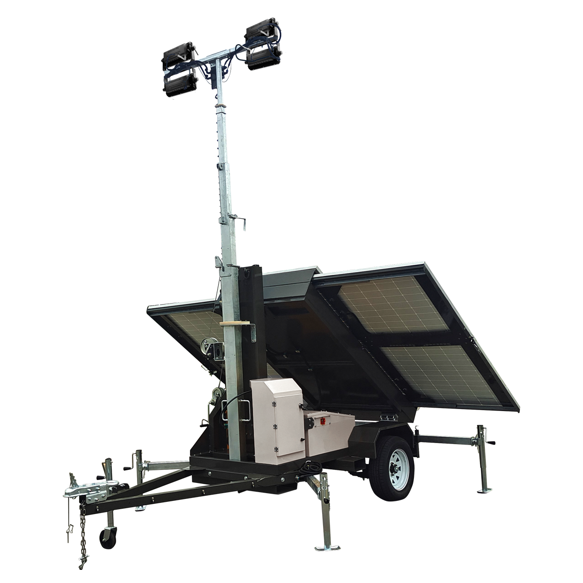 SLTW02 Series Portable Solar Light Tower