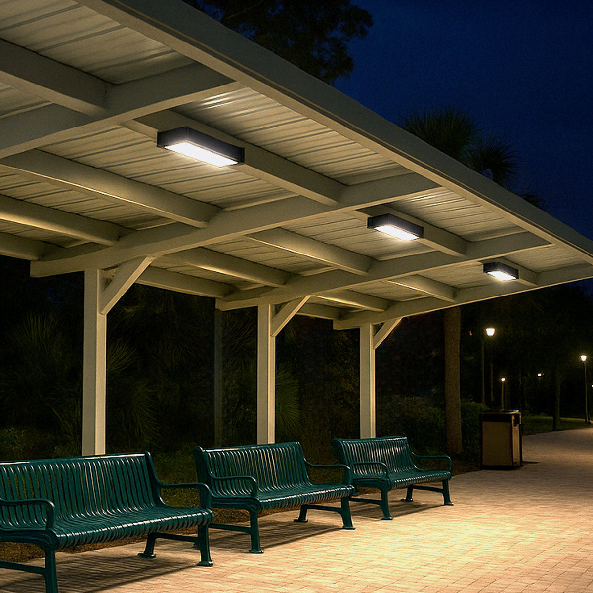 SCP01 Series Solar LED Canopy Light