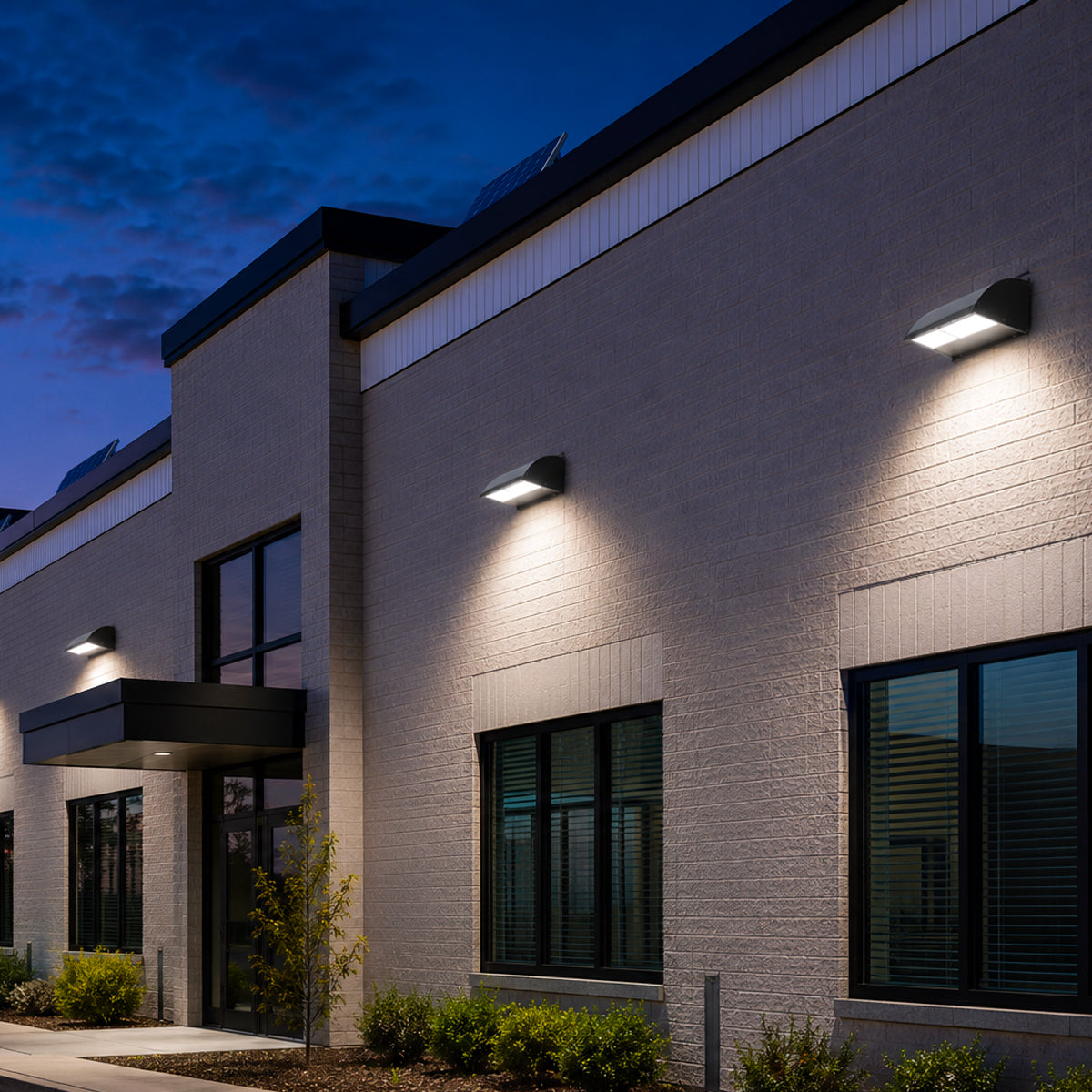 SWP01 Series Solar LED Wall Pack Light
