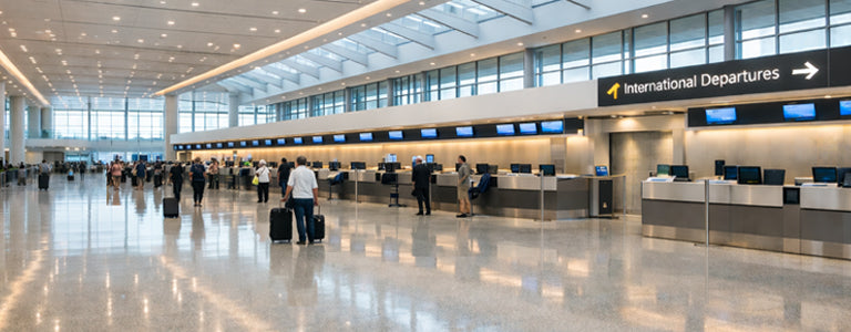 Lights for High-Traffic Travel Spaces