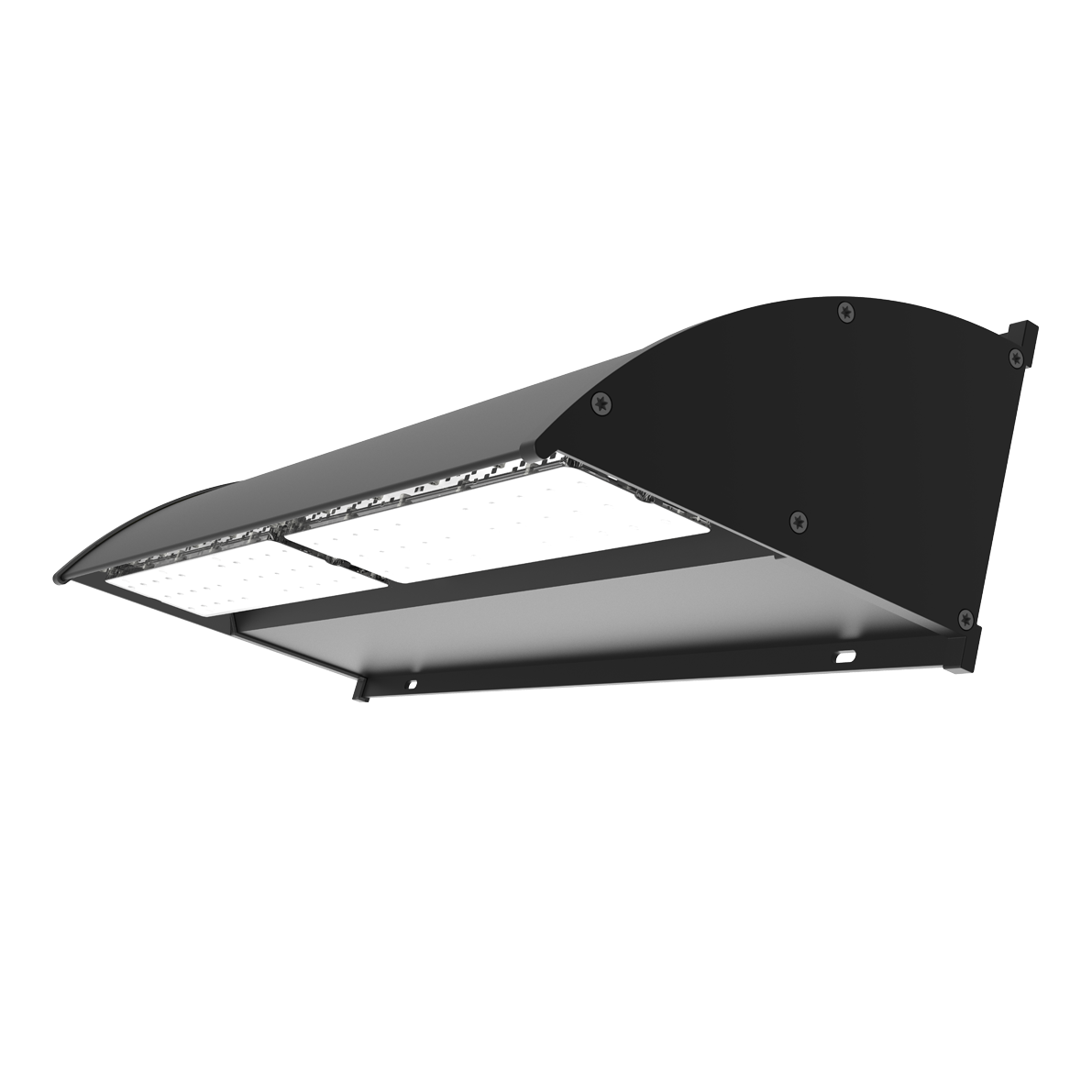 SLWP 10W/15W Solar LED Wall Pack Light with Flexible Solar Panel