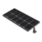 SLWP 10W/15W Solar LED Wall Pack Light with Bi-Facial Solar Panel