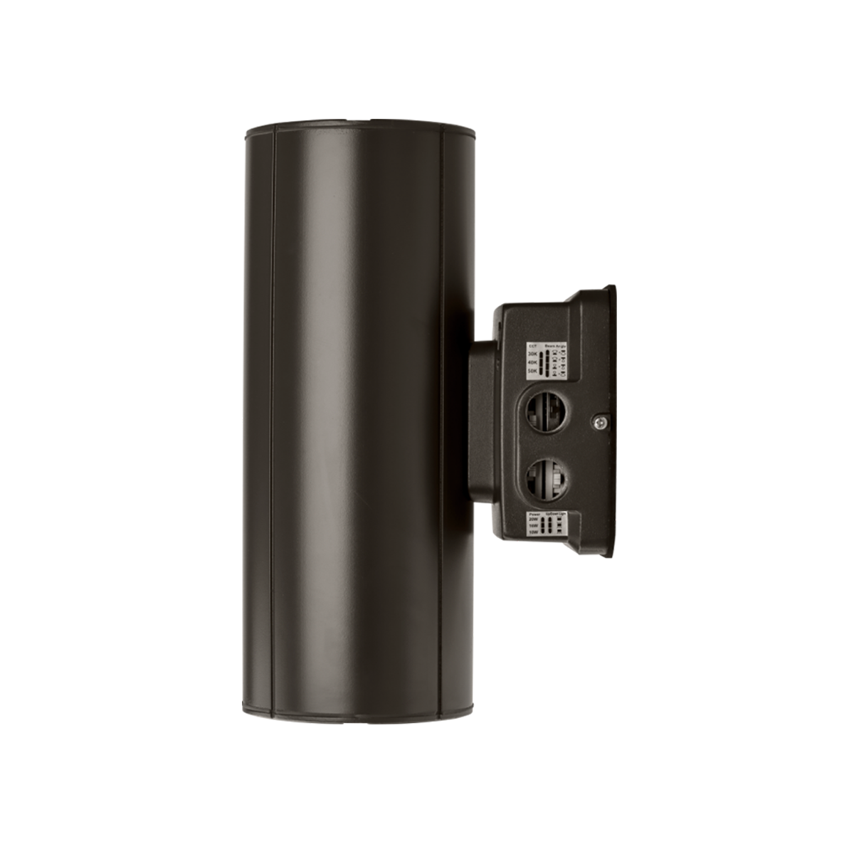 20W Selectable WSC02 LED Wall Sconce, Bronze