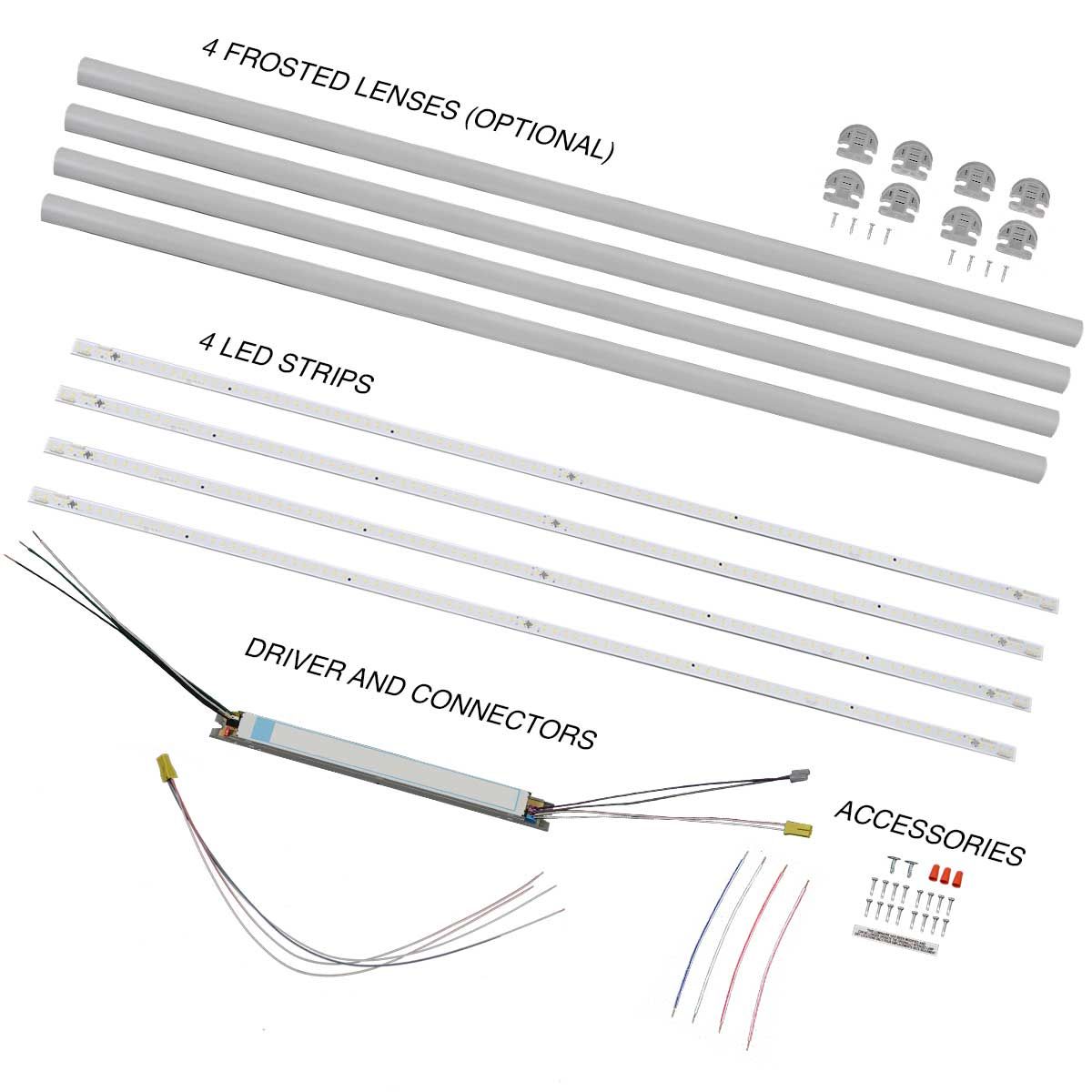 2x8 or 4x4 Kit - C3064D-4024 LED Living Technology